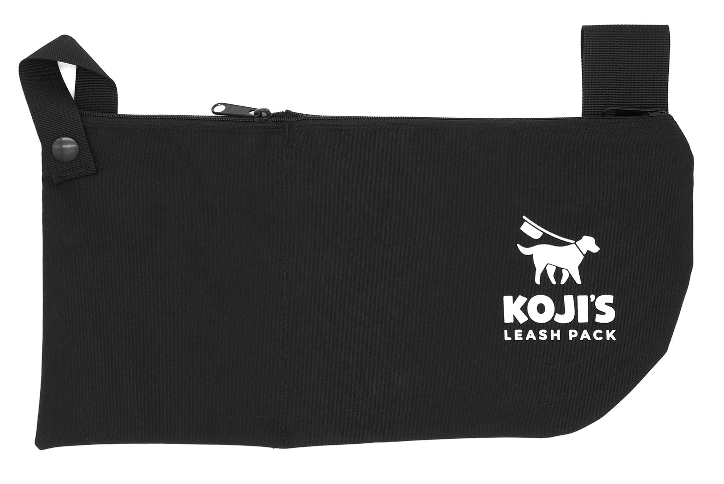 Leash Pack with Zippers (Black)