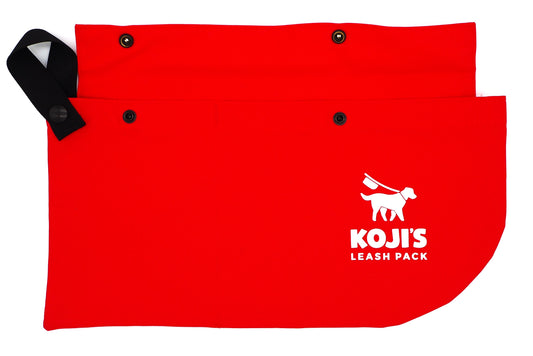 Leash Pack with Buttons (Red)