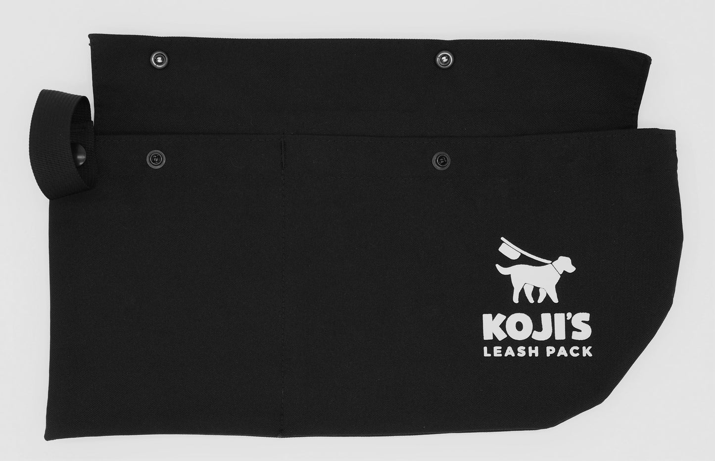Leash Pack with Buttons (Black)